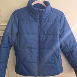Lucy Blue Women's Puffer Jacket Medium